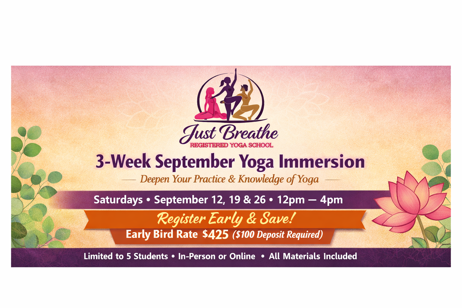 3-Week Immersion