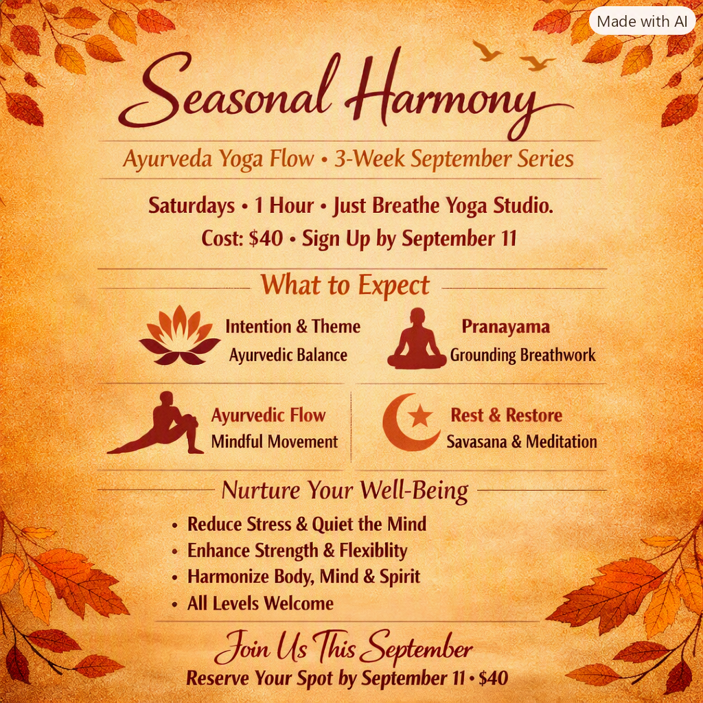Seasonal Harmony Class